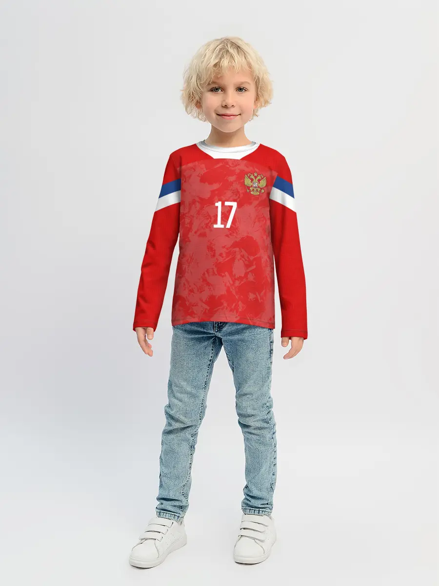 Детский лонгслив / Golovin home EURO 2020
