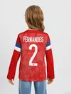 Детский лонгслив / Fernandes home EURO 2020