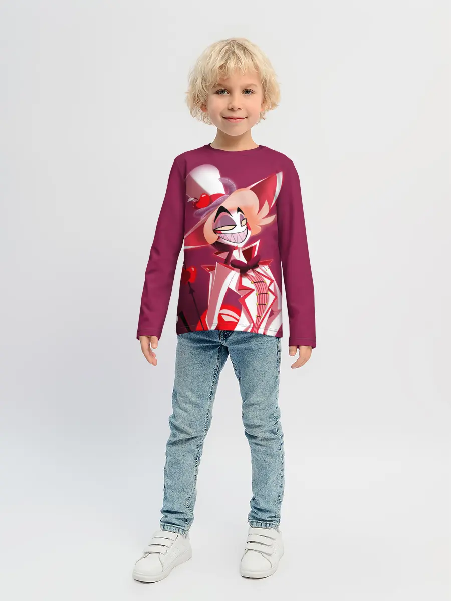Детский лонгслив / Hazbin Hotel