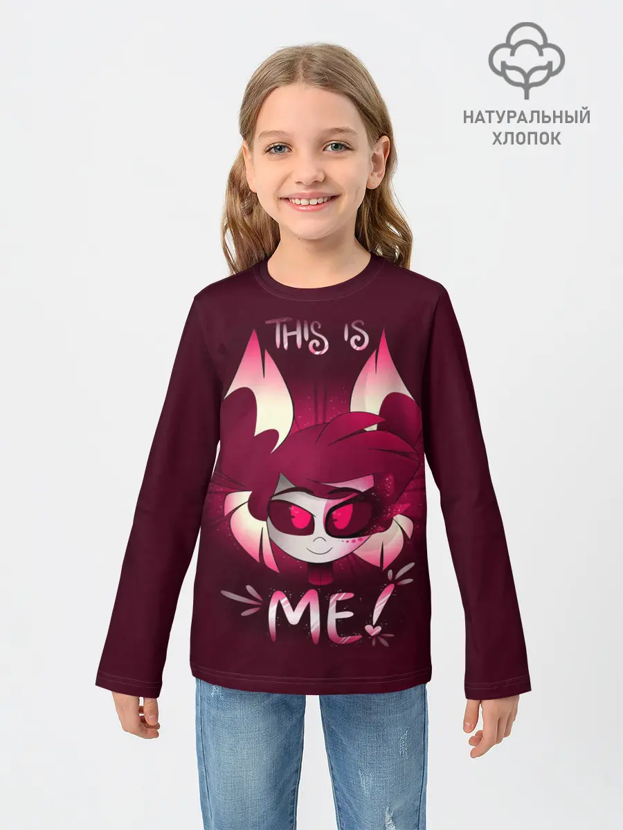Детский лонгслив / Отель хазбин
