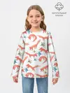 Детский лонгслив / Fox Pattern