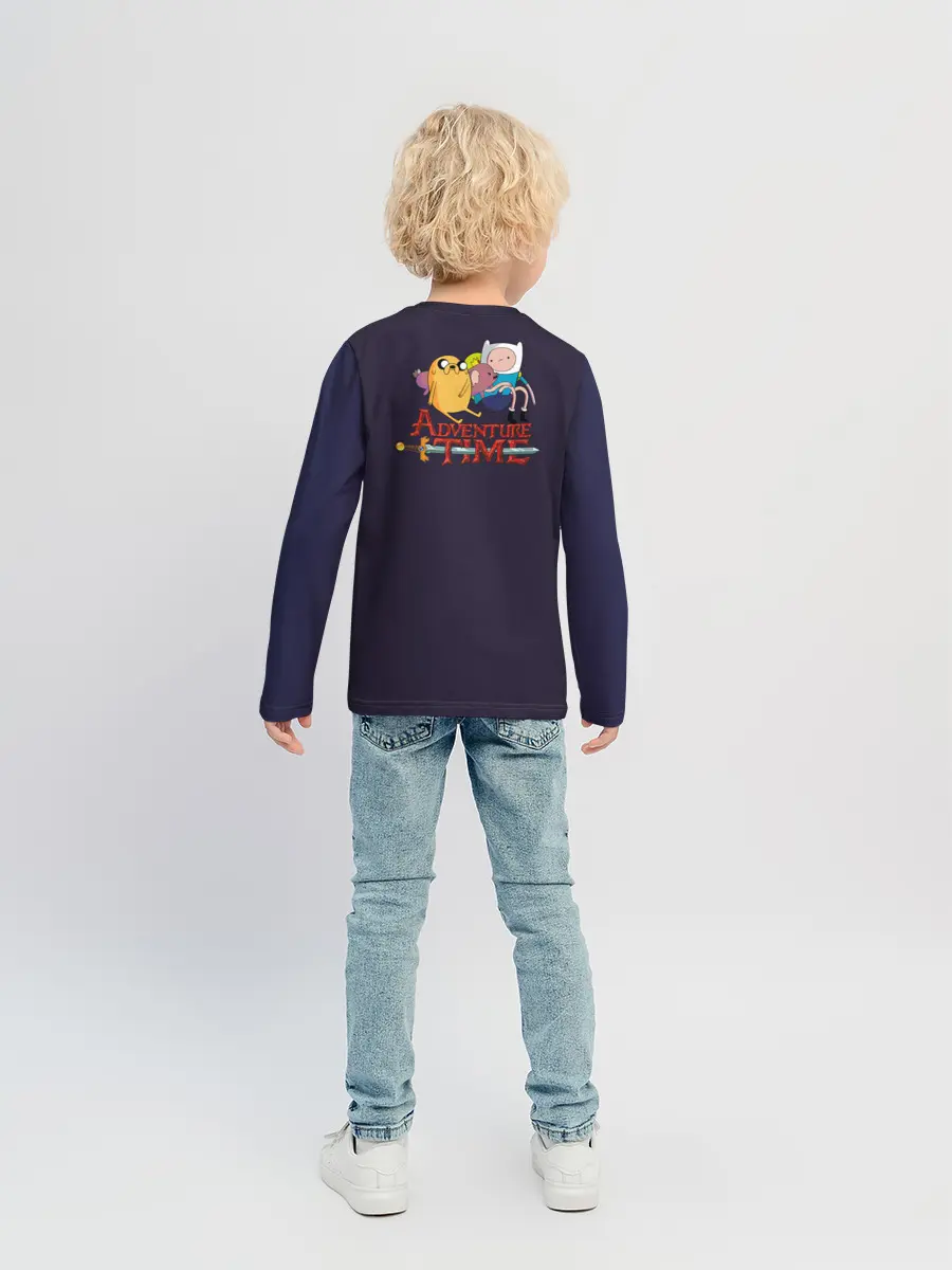 Детский лонгслив / Время Приключений