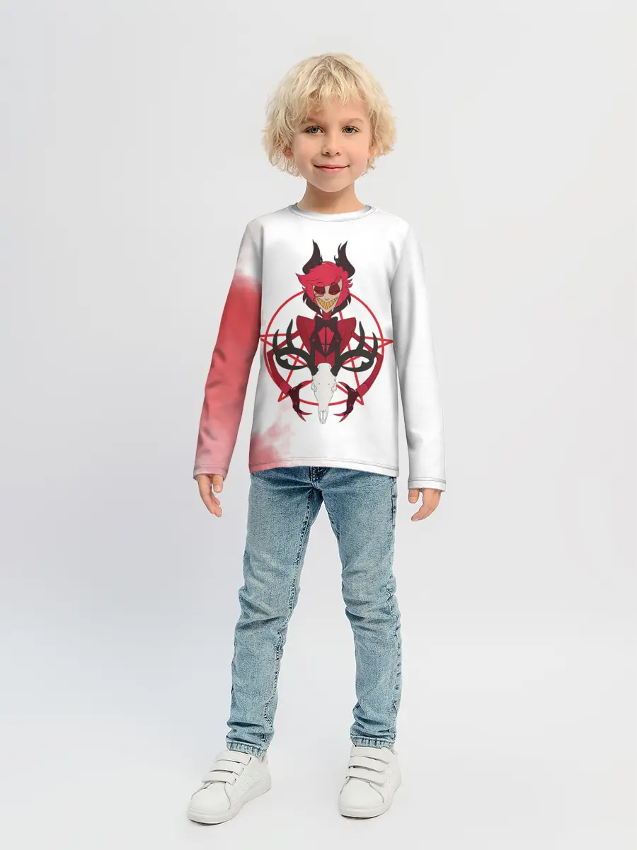 Детский лонгслив / Hazbin Hotel