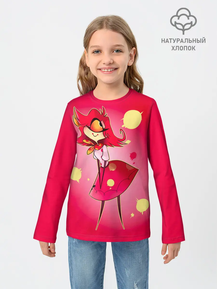 Детский лонгслив / Hazbin Hotel