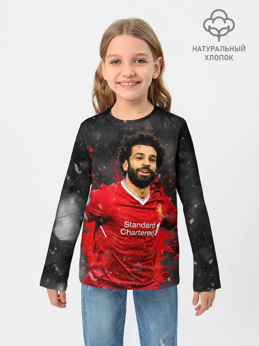 Детский лонгслив / Мохаммед Салах