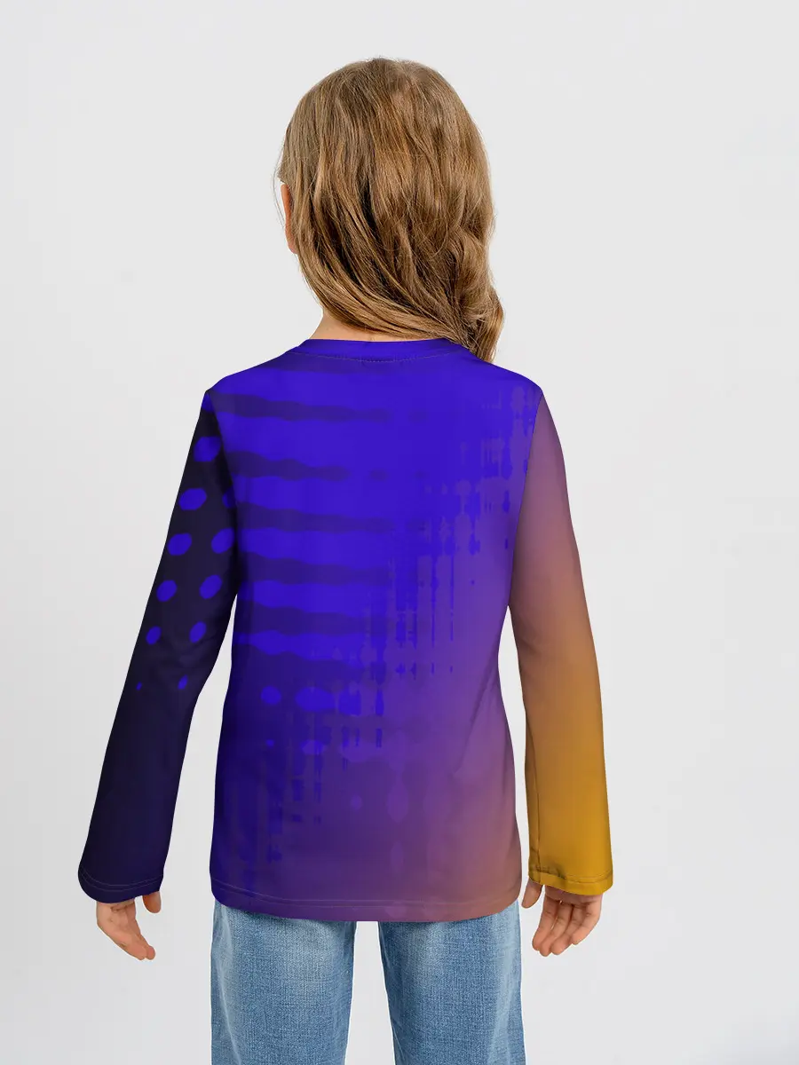 Детский лонгслив / Градиент PRO