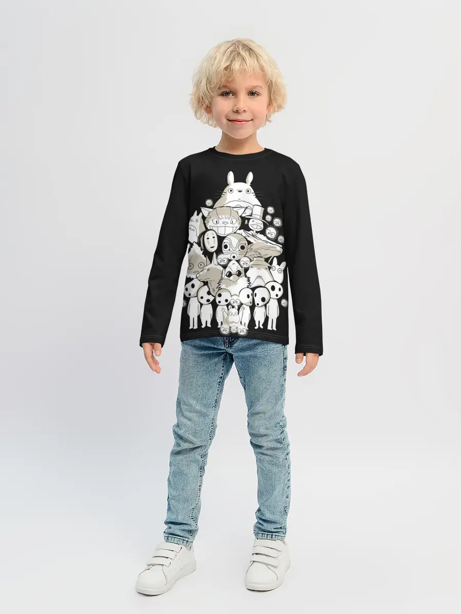 Детский лонгслив / Герои Миядзаки