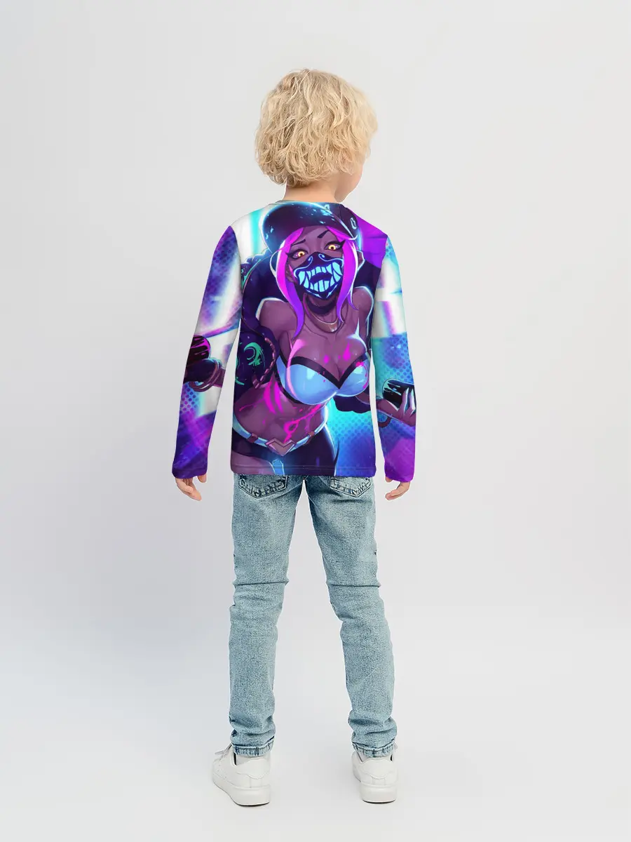 Детский лонгслив / Акали