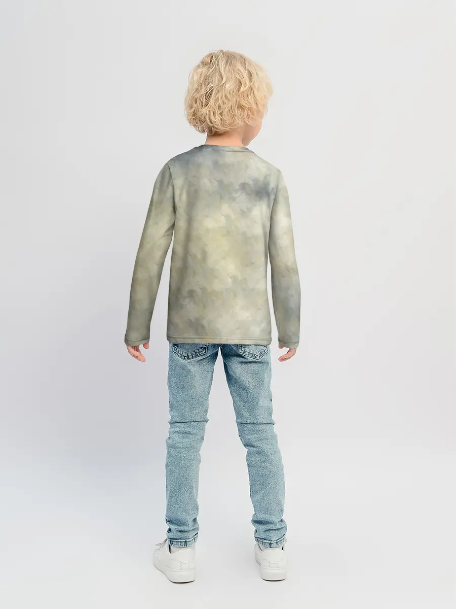 Детский лонгслив / Острые козырьки