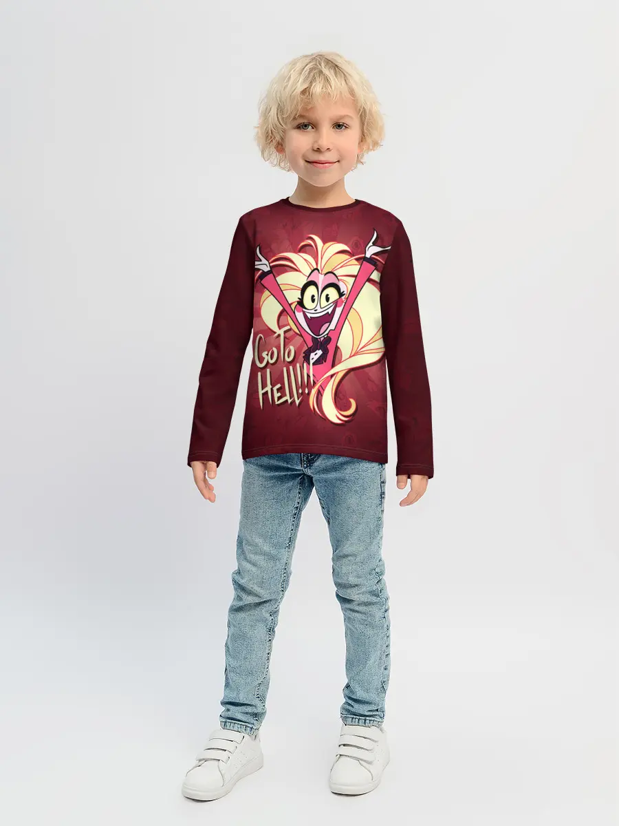 Детский лонгслив / ОТЕЛЬ ХАЗБИН ЧАРЛИ