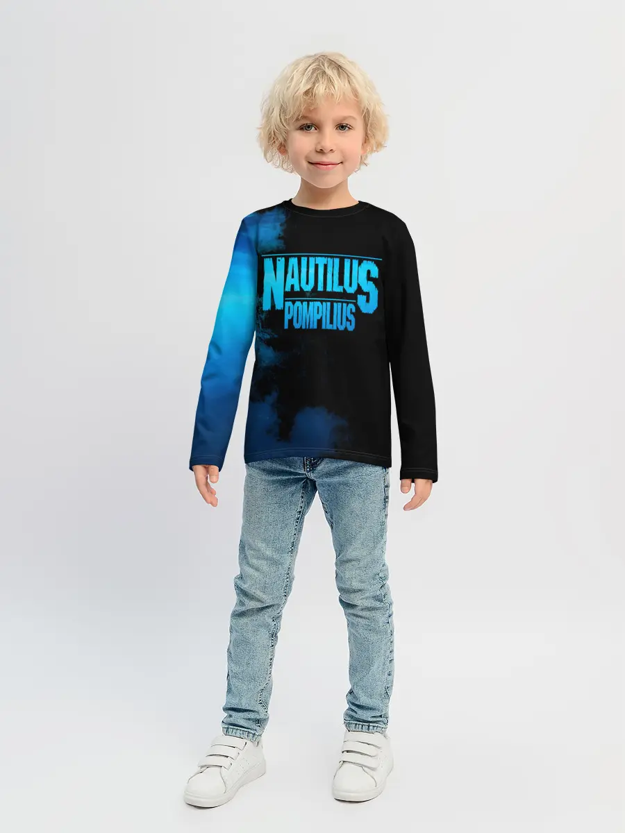 Детский лонгслив / Nautilus Pompilius