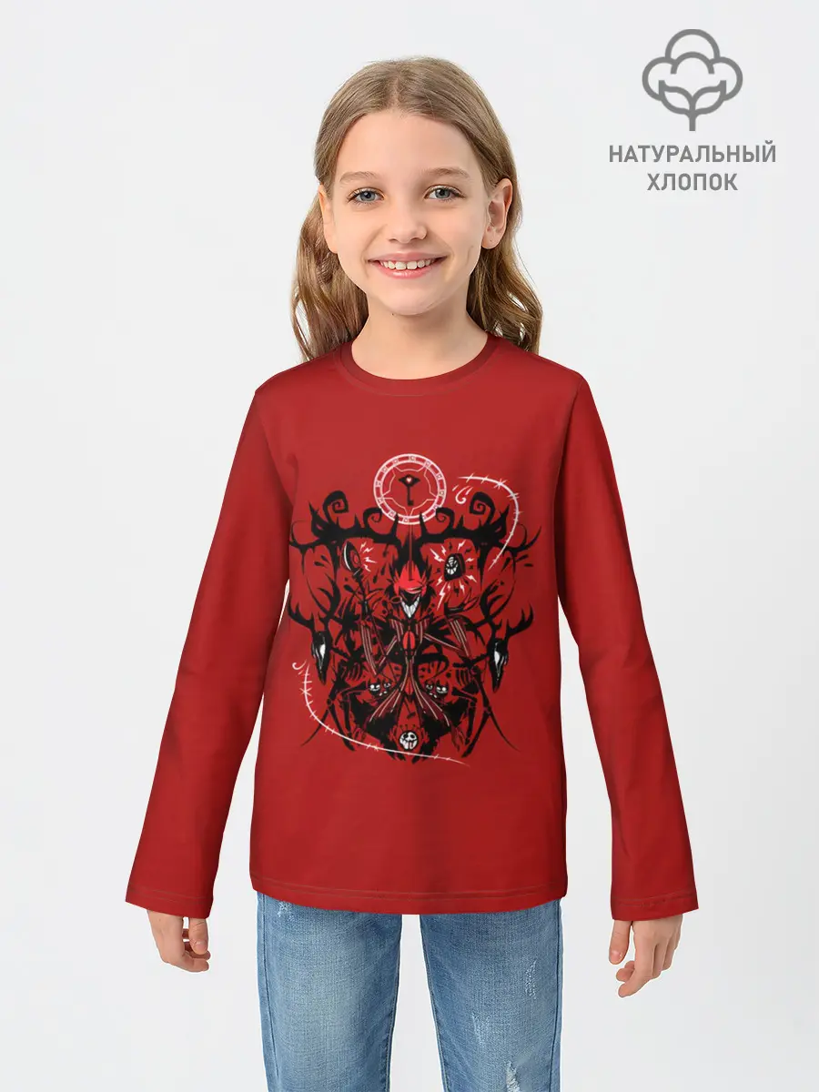 Детский лонгслив / Отель Хазбин