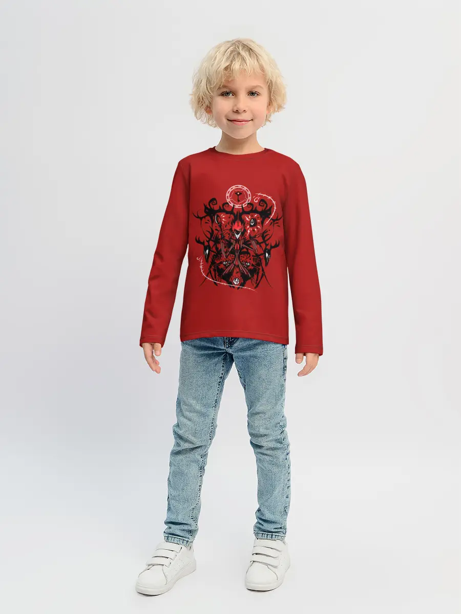 Детский лонгслив / Отель Хазбин