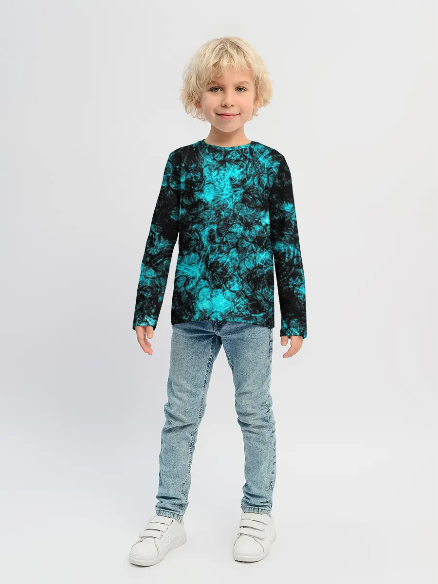 Детский лонгслив / Узор