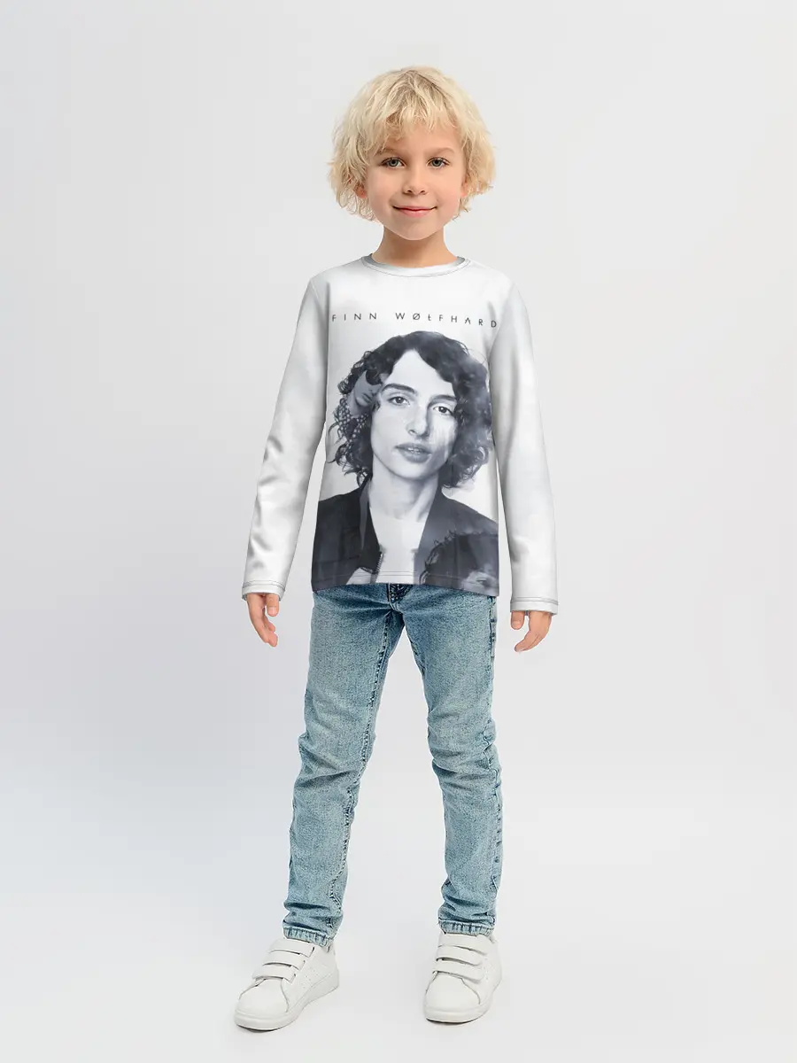 Детский лонгслив / Финн Вулфард