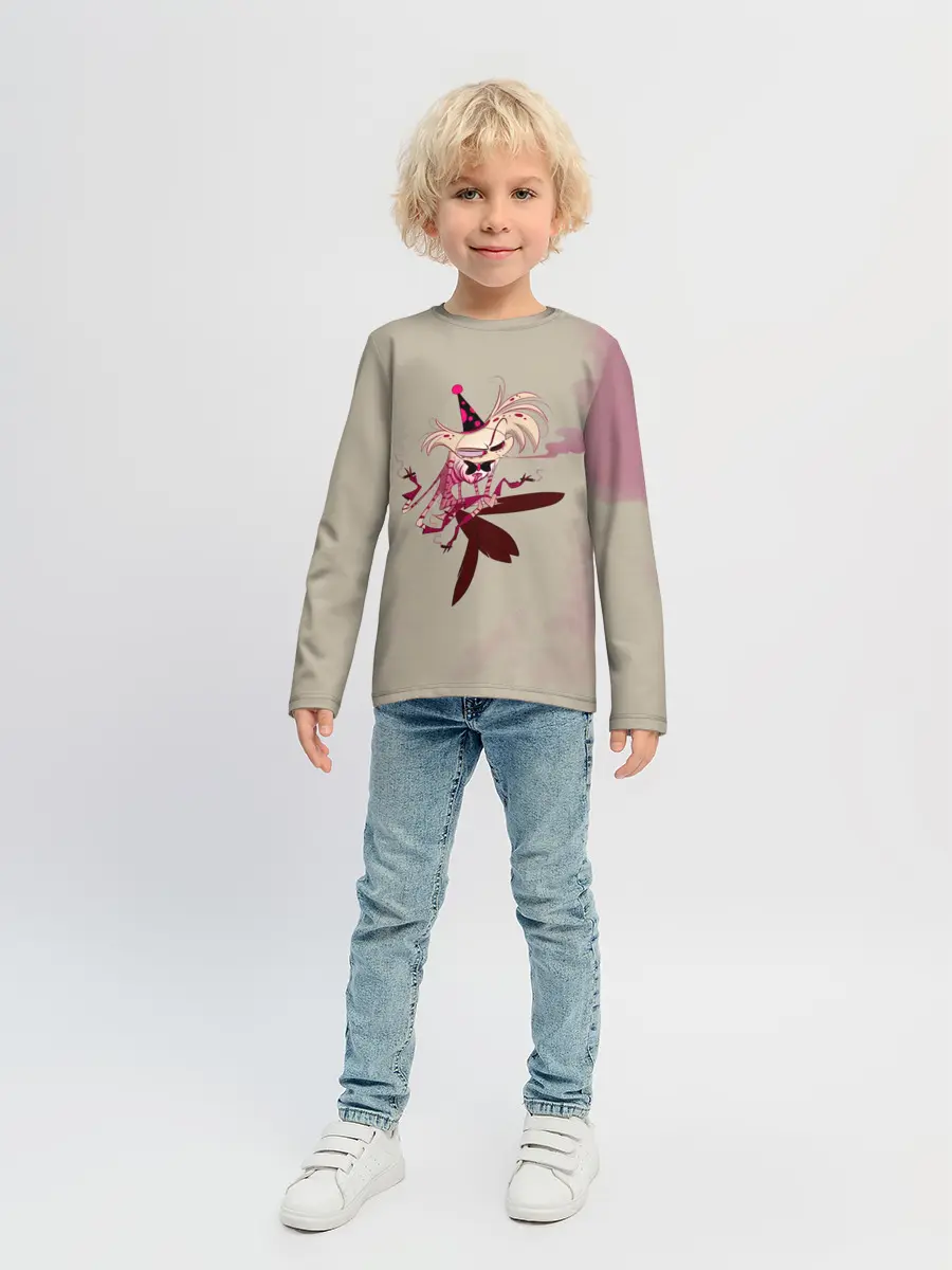 Детский лонгслив / Hazbin Hotel