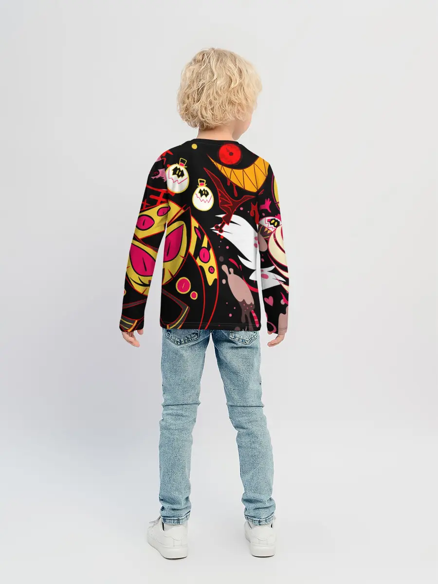 Детский лонгслив / Hazbin Hotel