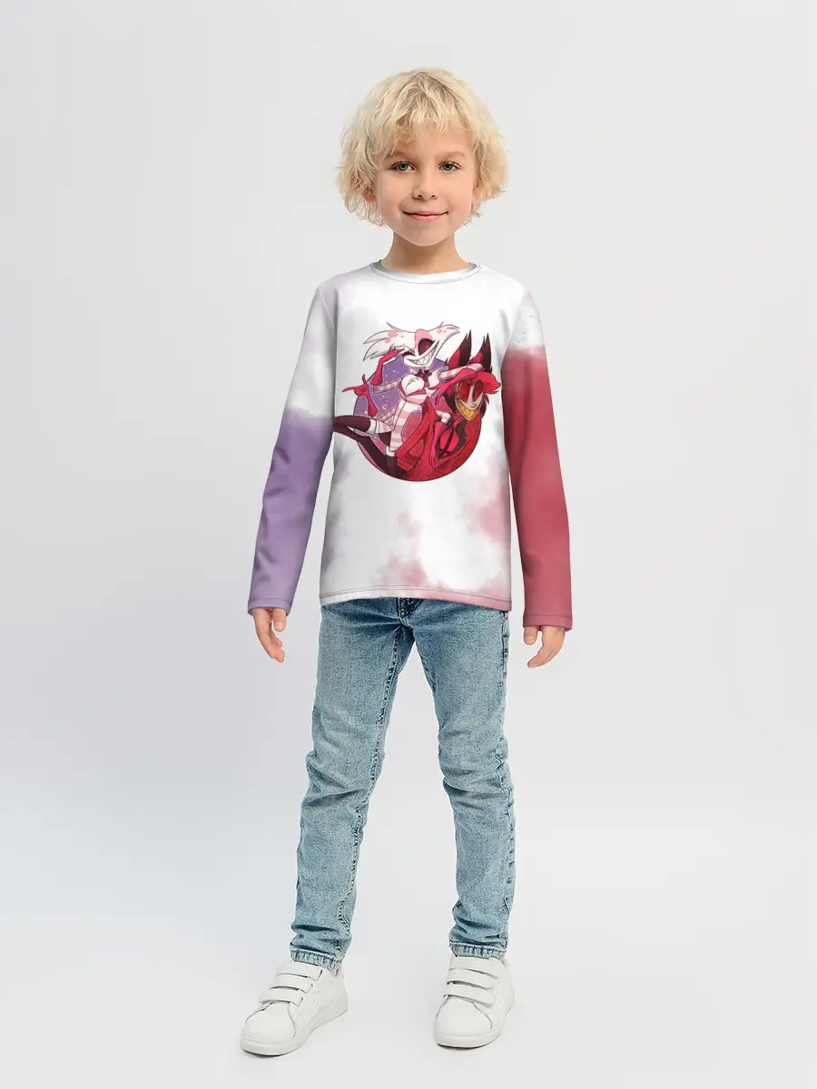 Детский лонгслив / Hazbin Hotel