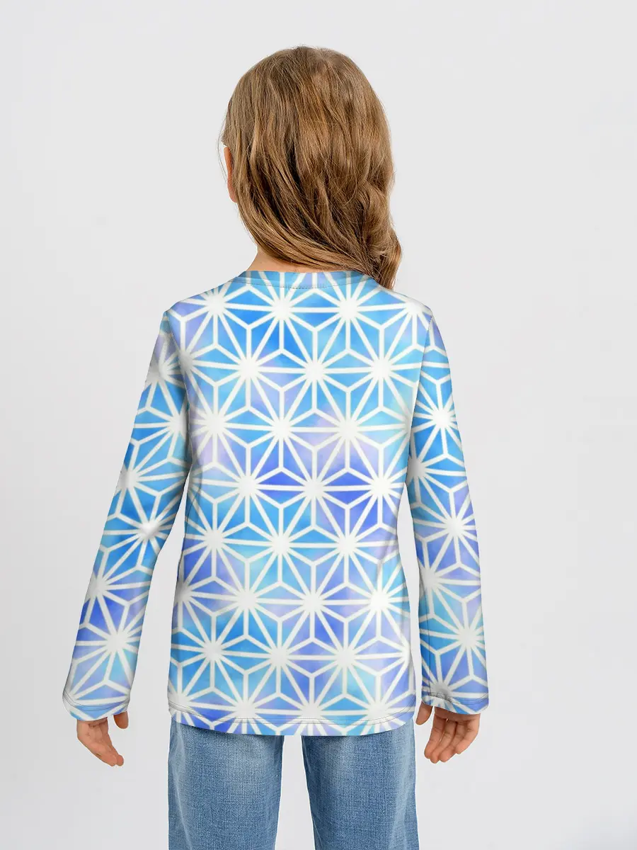 Детский лонгслив / Яркий