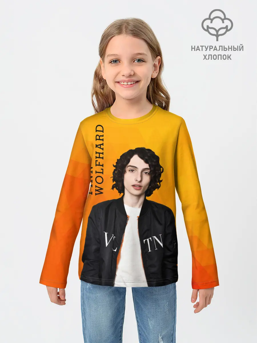 Детский лонгслив / finn wolfhard