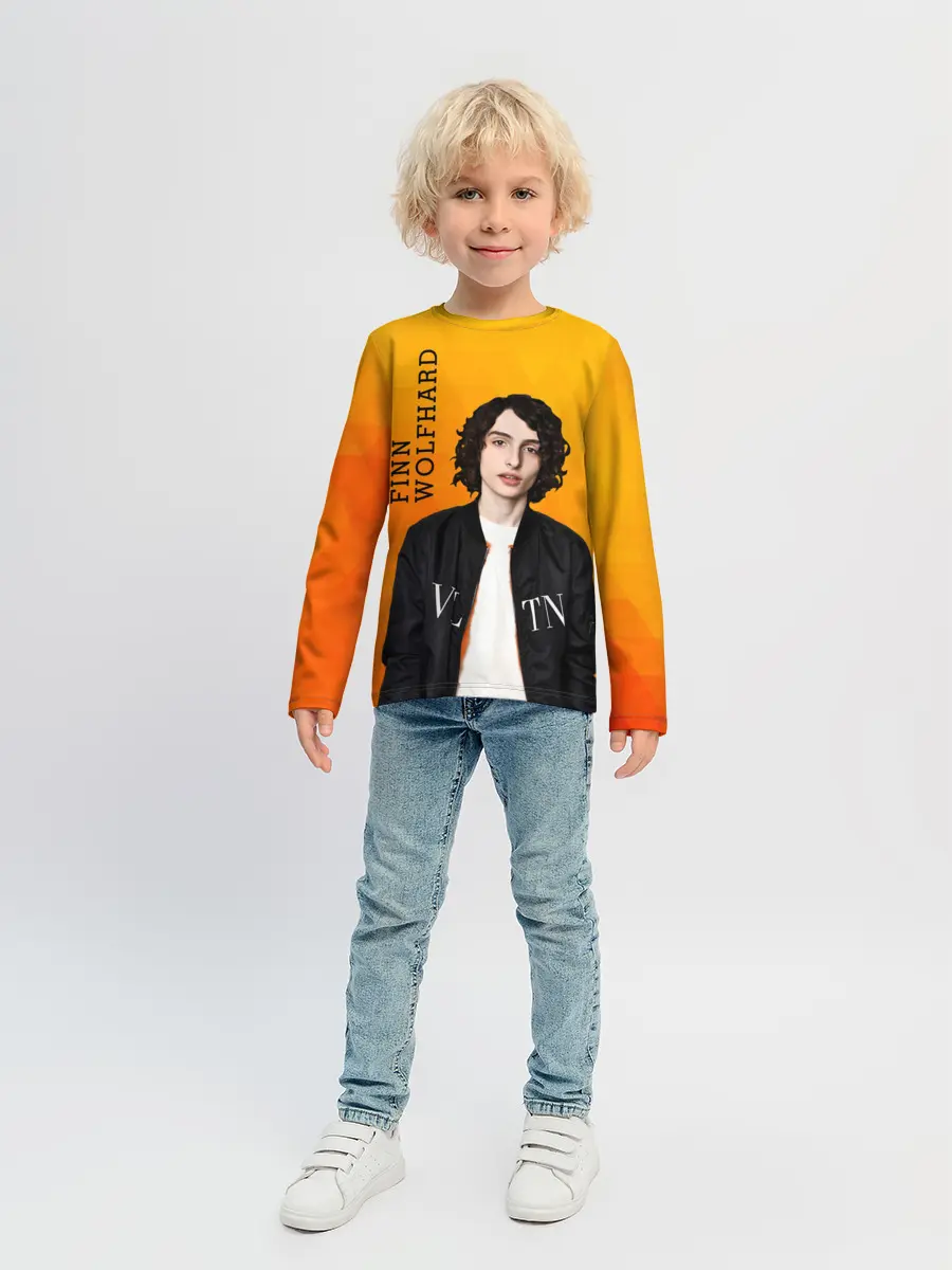 Детский лонгслив / finn wolfhard
