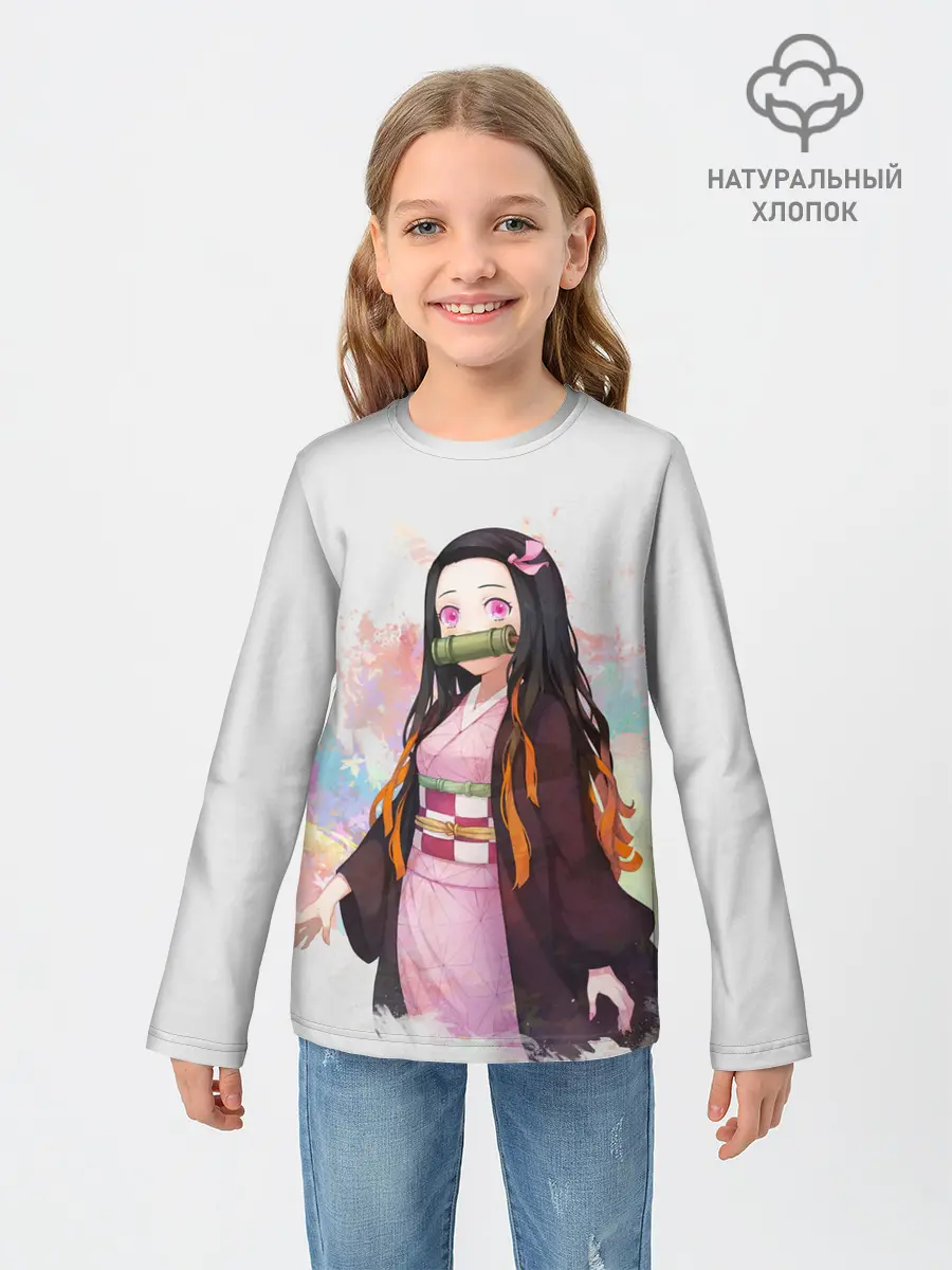 Детский лонгслив / Nezuko Kamado
