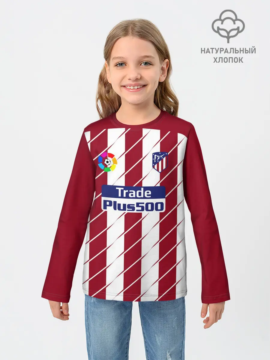 Детский лонгслив / Альваро Мората Атлетико
