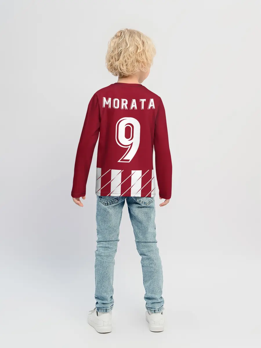 Детский лонгслив / Альваро Мората Атлетико