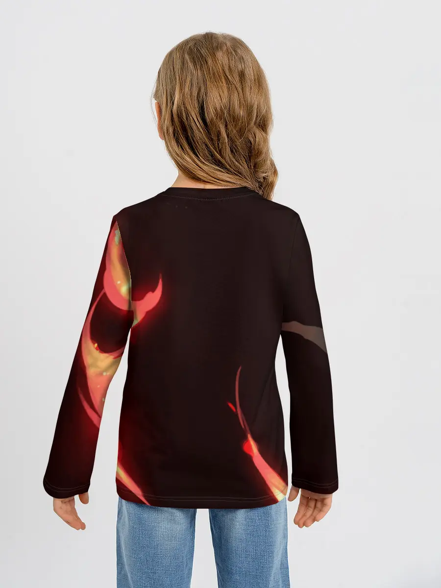 Детский лонгслив / Клинок рассекающий демонов