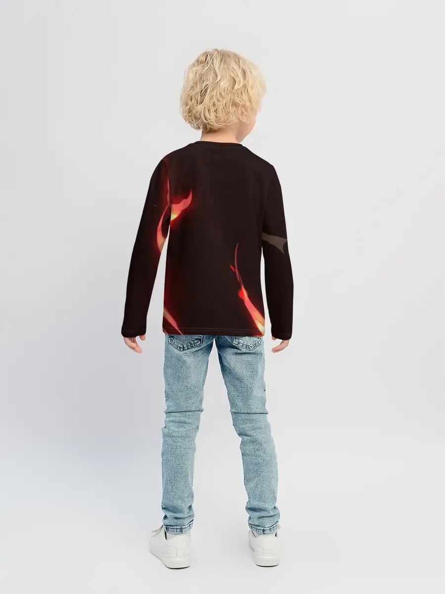 Детский лонгслив / Клинок рассекающий демонов