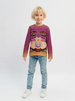 Детский лонгслив / Рак