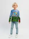 Детский лонгслив / Minecraft / Майнкрафт