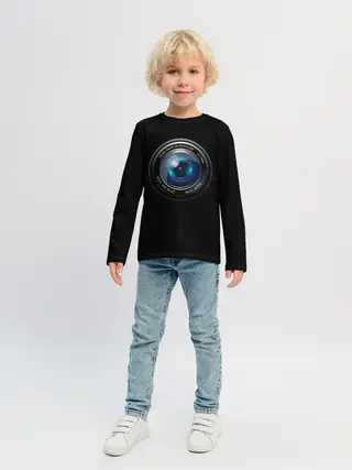 Детский лонгслив / Объектив