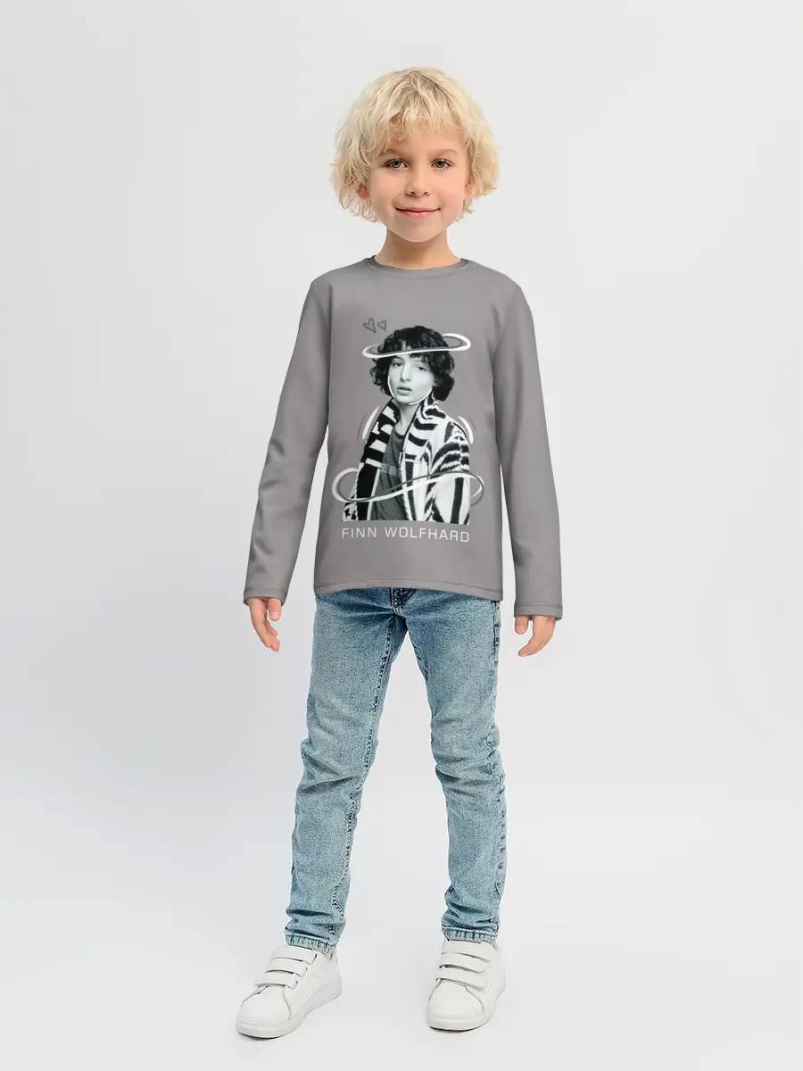 Детский лонгслив / finn wolfhard