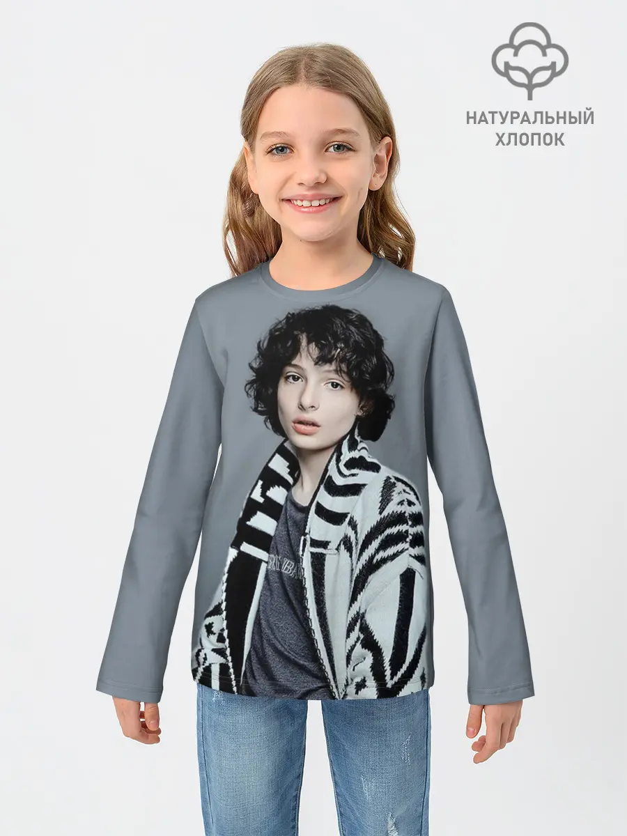 Детский лонгслив / finn wolfhard