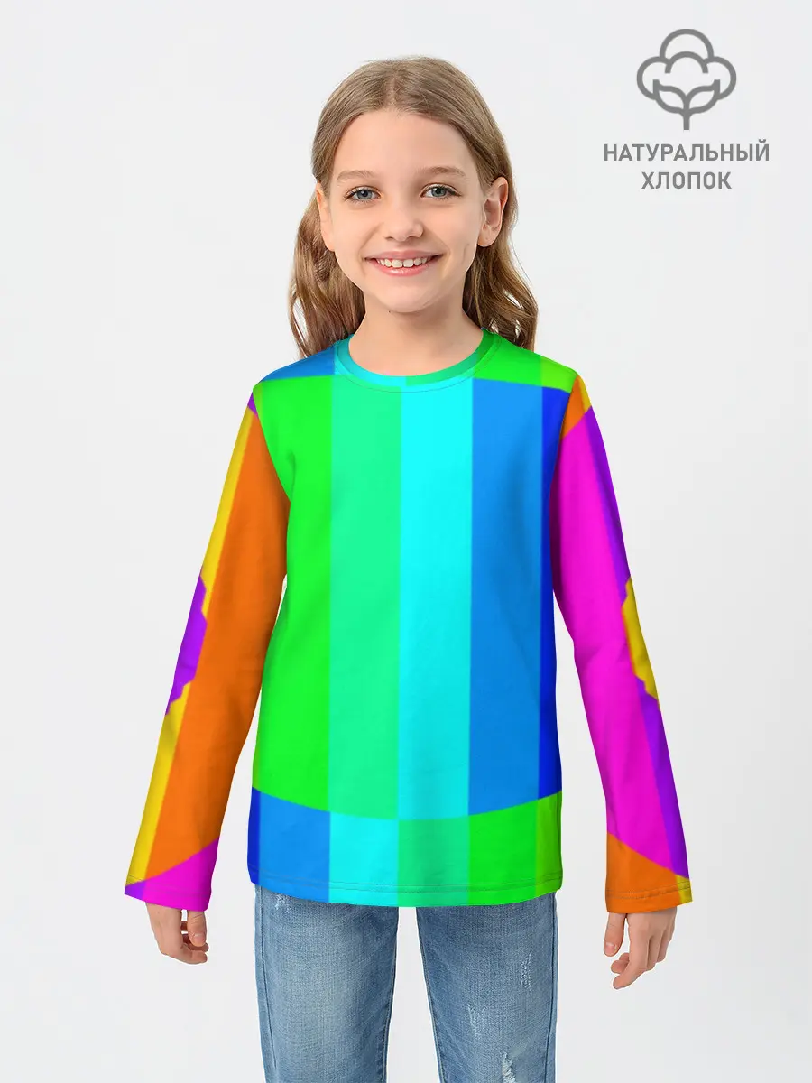 Детский лонгслив / MAKE LOVE, NOT WAR