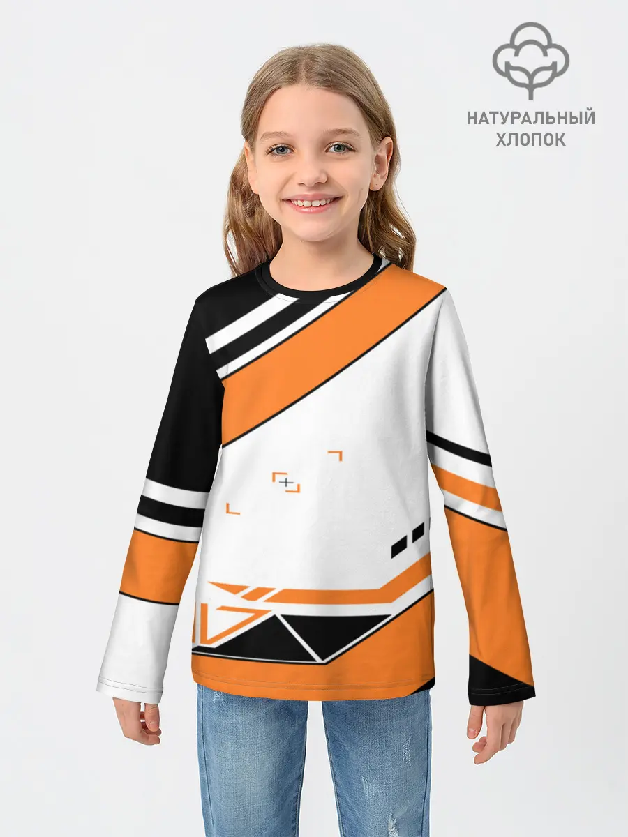 Детский лонгслив / Cs Go Asiimov Style #1