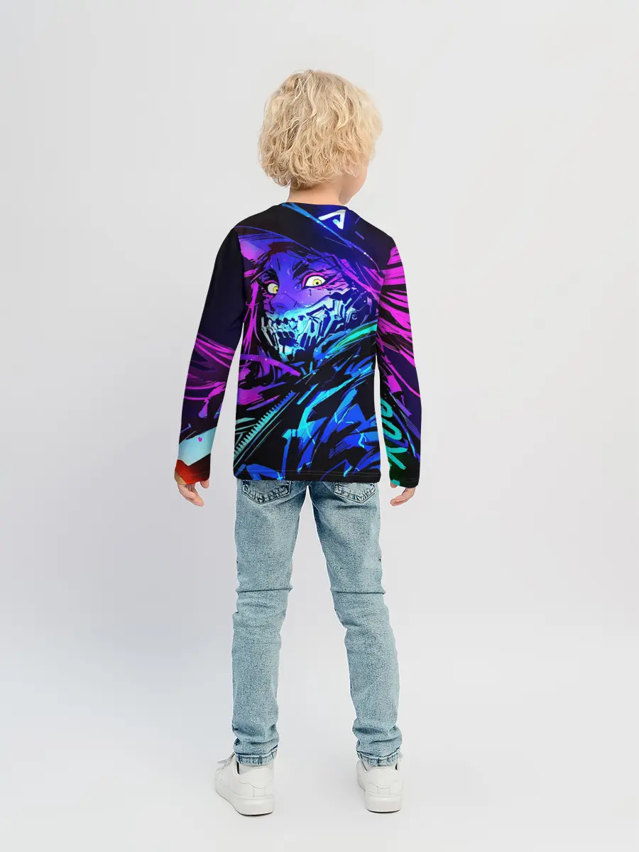 Детский лонгслив / Акали