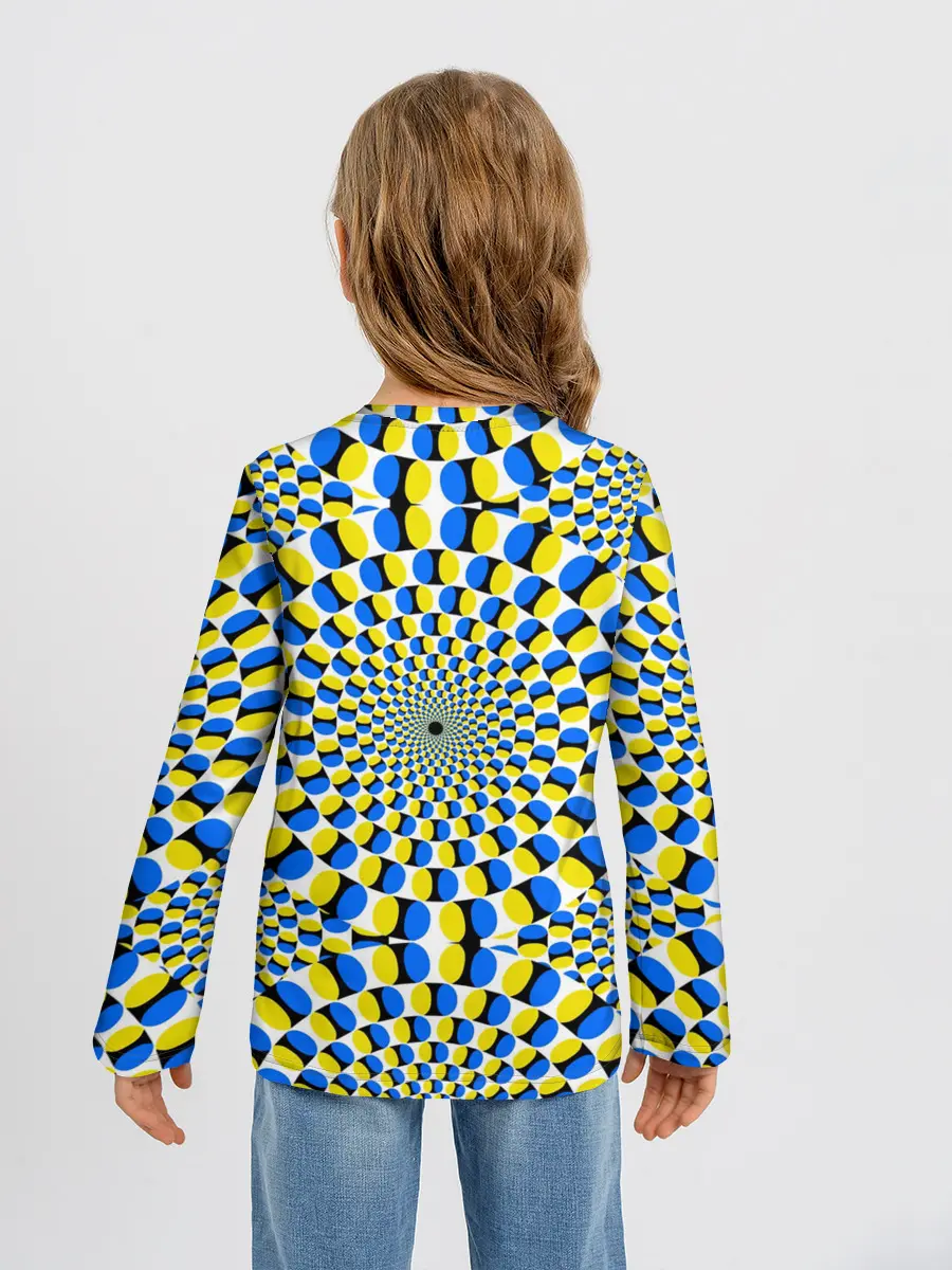 Детский лонгслив / ИЛЛЮЗИЯ