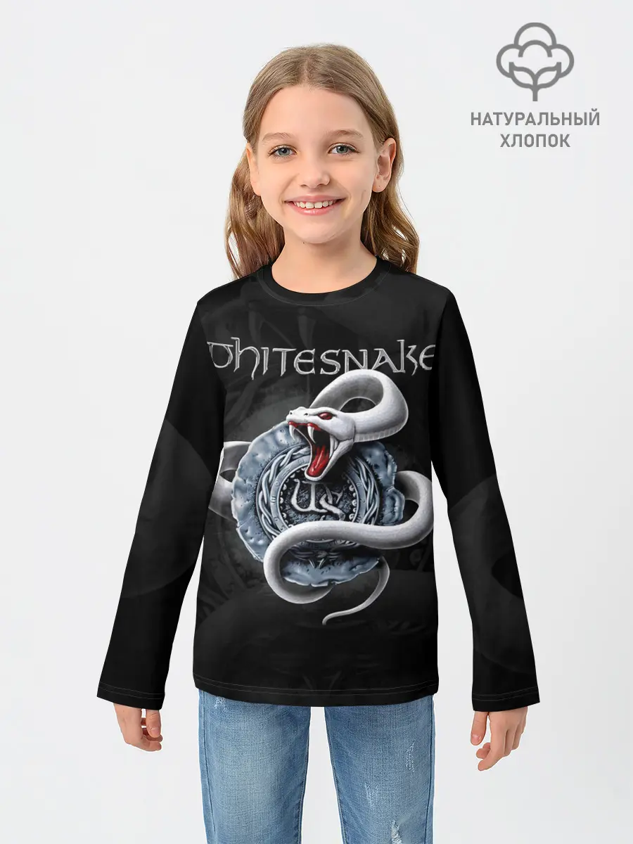 Детский лонгслив / Whitesnake