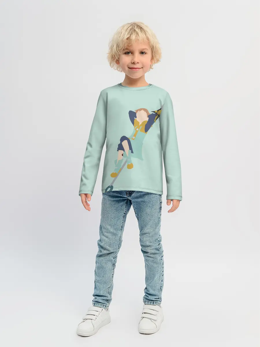 Детский лонгслив / King