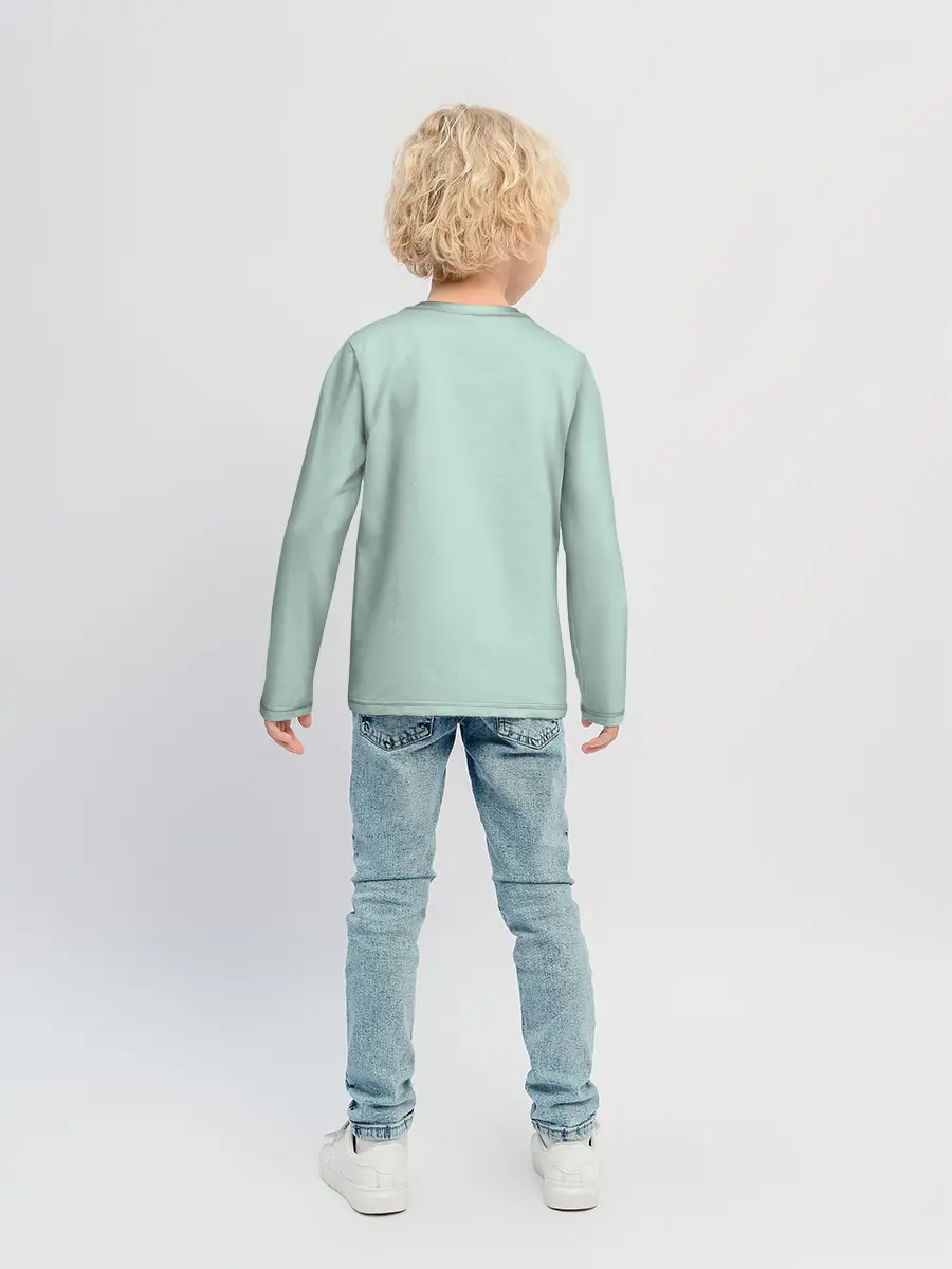 Детский лонгслив / King