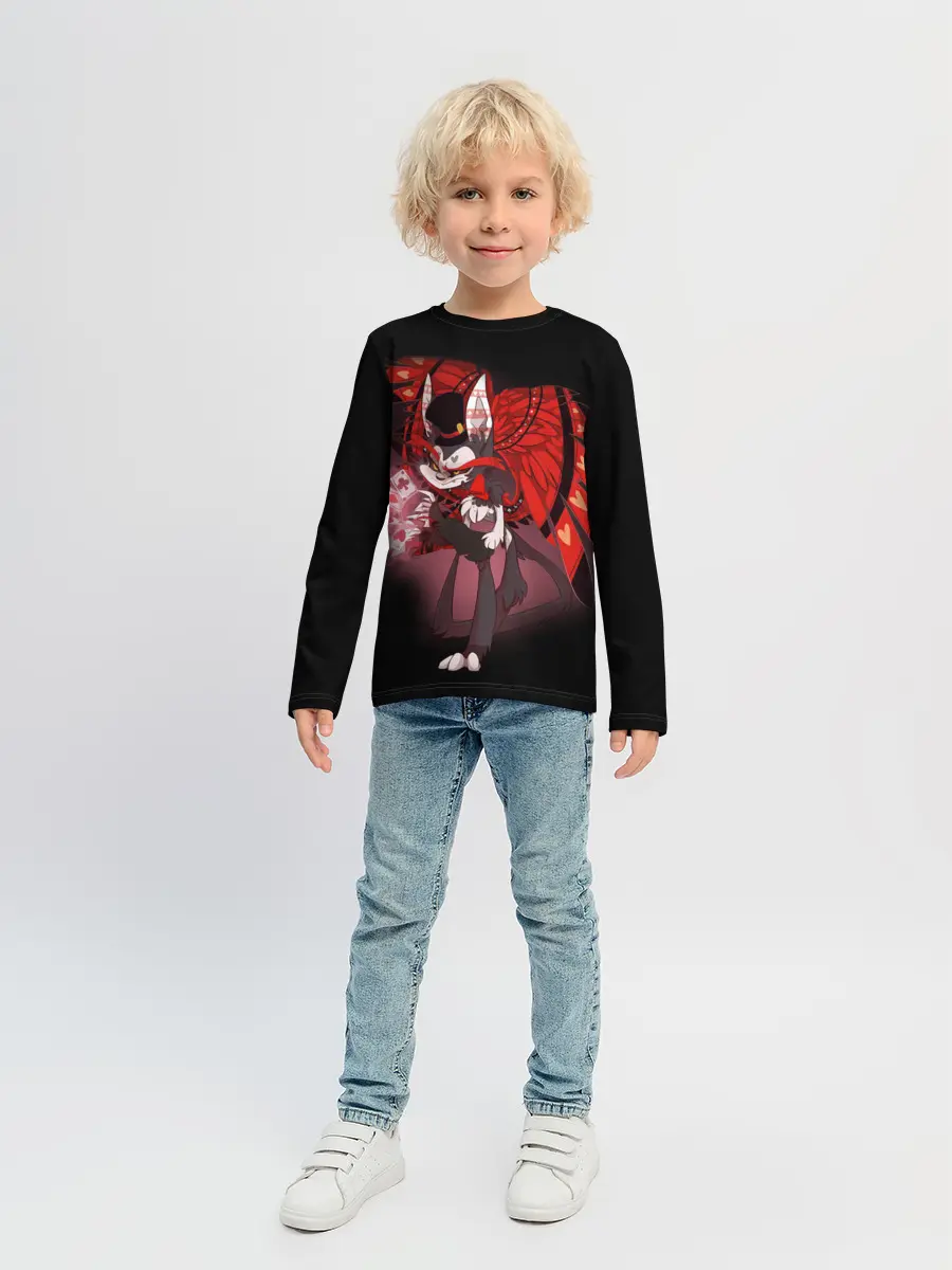 Детский лонгслив / Отель хазбин