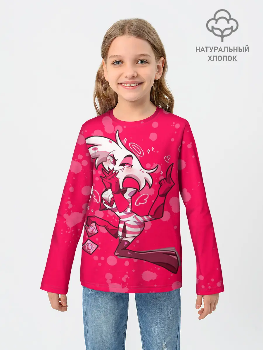Детский лонгслив / Hazbin Hotel