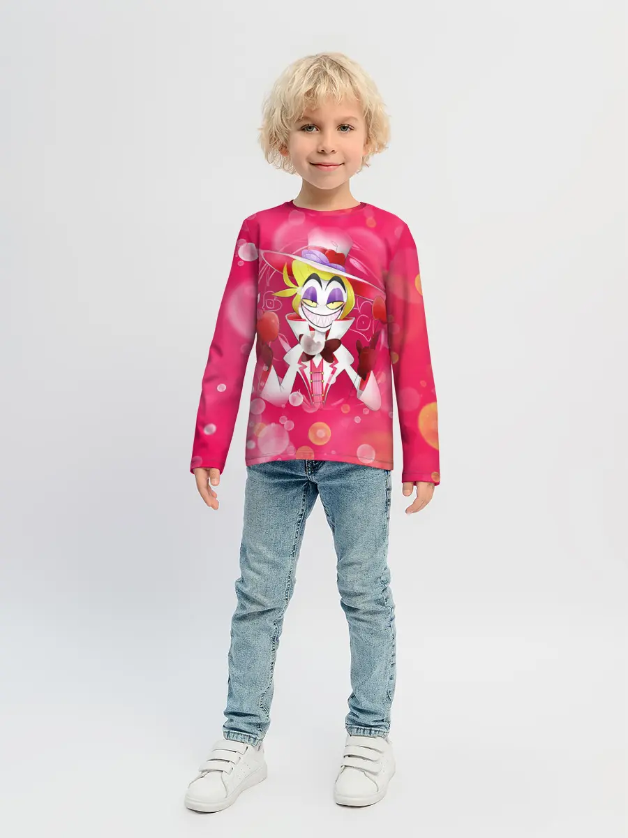 Детский лонгслив / Отель хазбин
