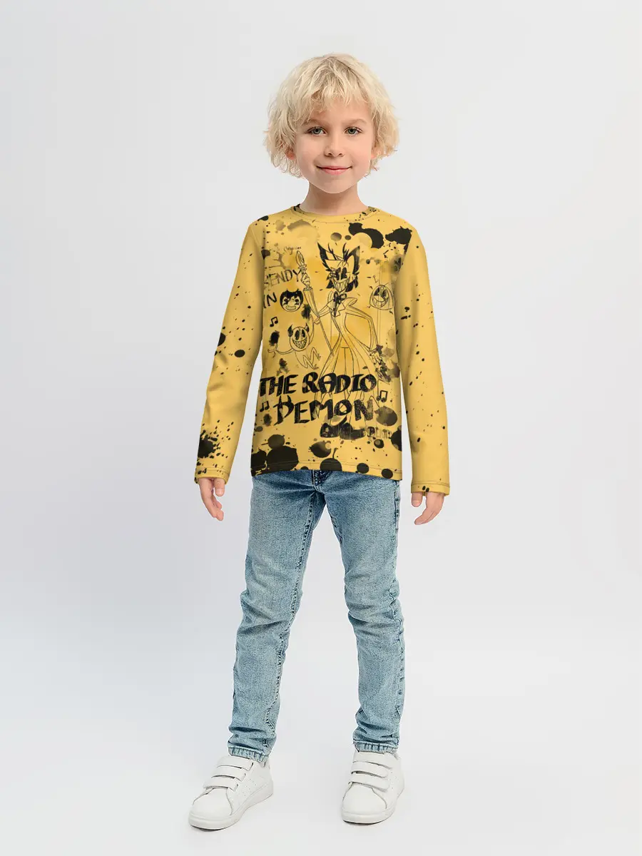 Детский лонгслив / Hazbin Hotel