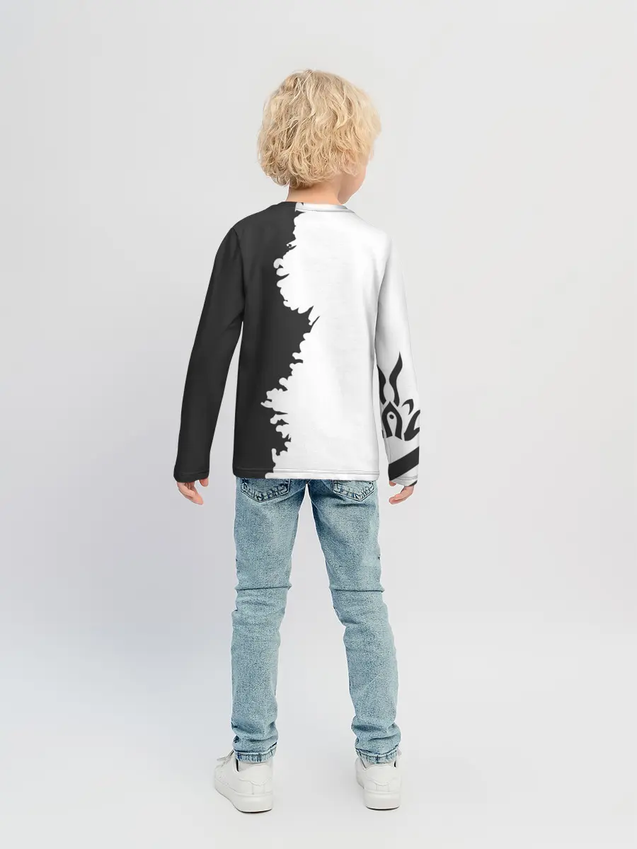 Детский лонгслив / абстракция Фейри Тейл