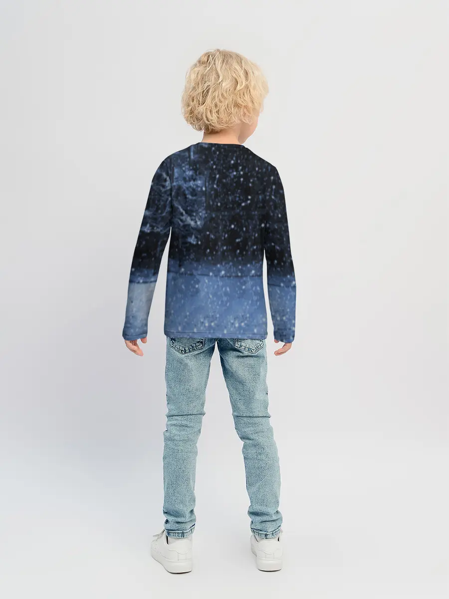 Детский лонгслив / Snow Bunny Girl