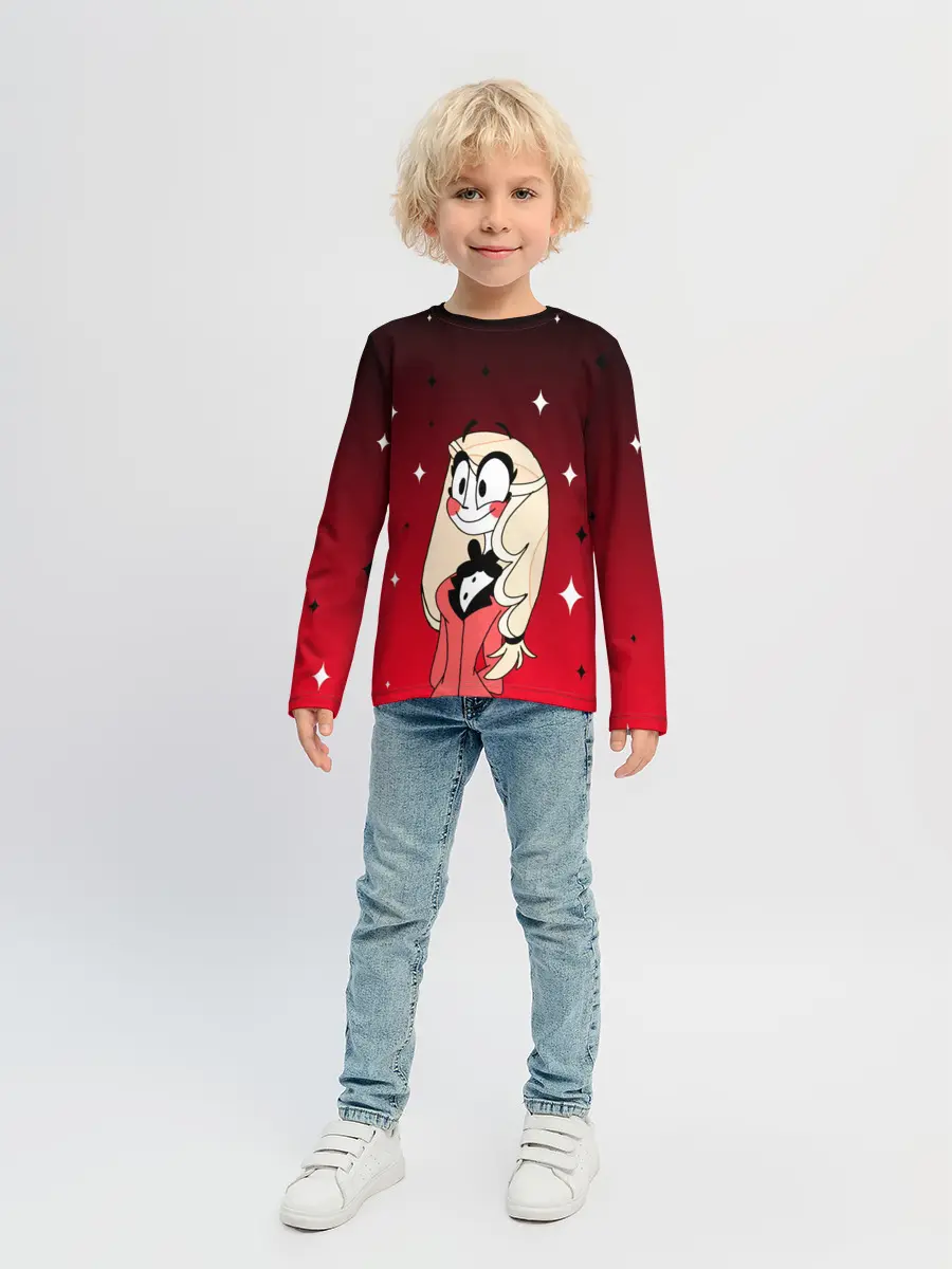 Детский лонгслив / ОТЕЛЬ ХАЗБИН ЧАРЛИ