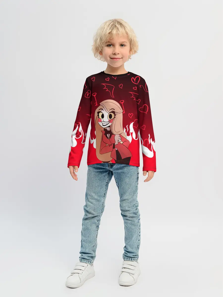 Детский лонгслив / ОТЕЛЬ ХАЗБИН ЧАРЛИ